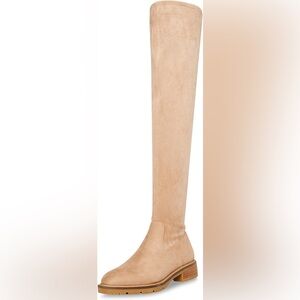 Steve Madden Tan Over the Knee Boots